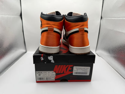PRE OWNED Jordan 1 Retro High OG Satin Shattered Backboard (Women's)