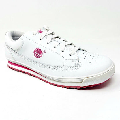 Timberland Timbercourt White Leather Womens Casual Sneakers 18383