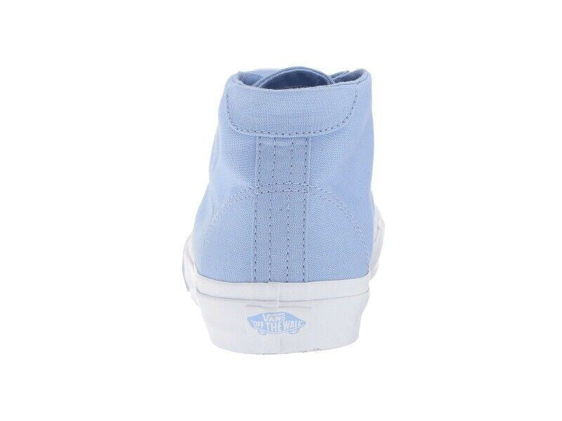 VANS Court Mid (Canvas) Serenity Baby Blue White Sneakers Womens Size 5.5