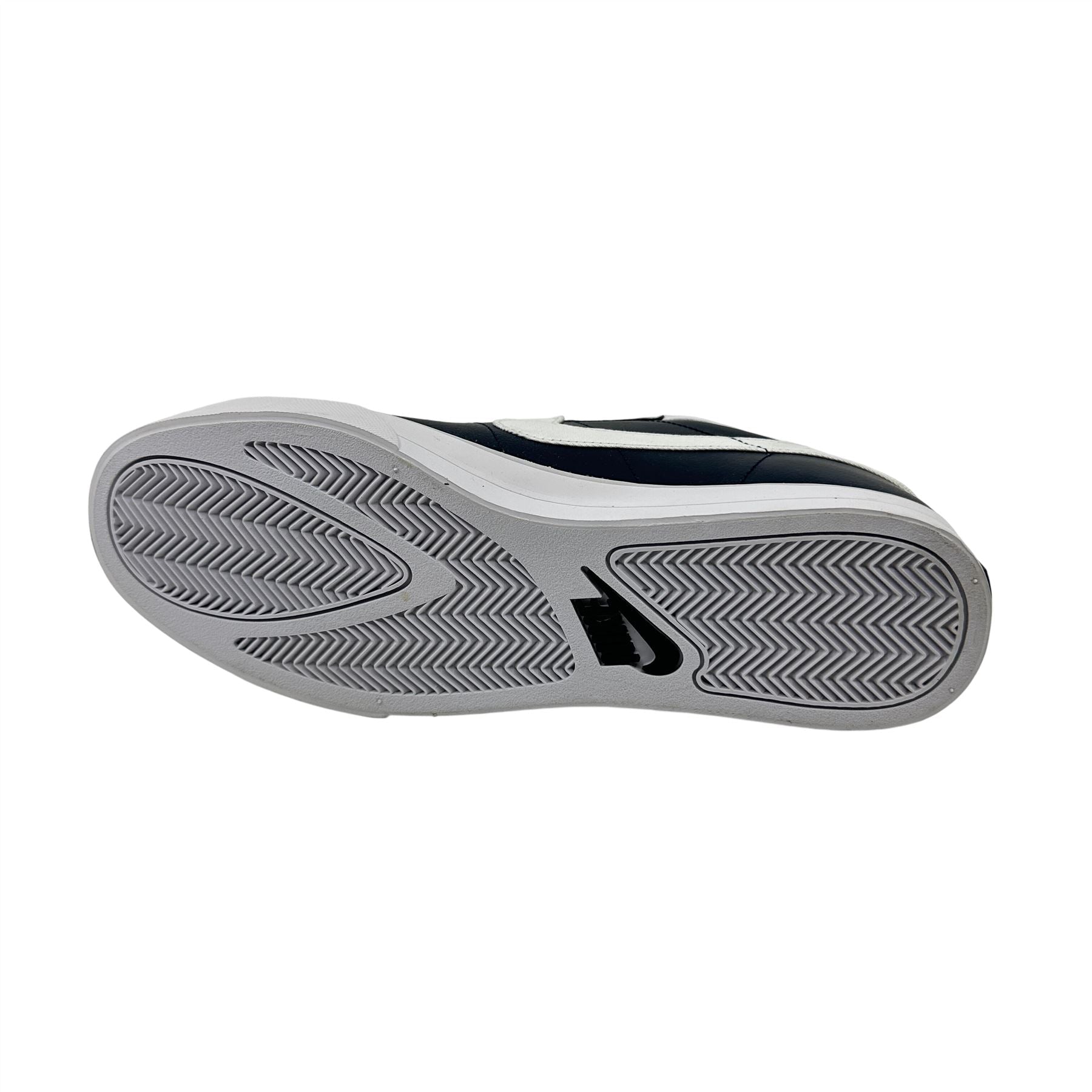 Nike Sweet Classic Leather Dark Obsidian White Grey Mens Athletic Sneaker