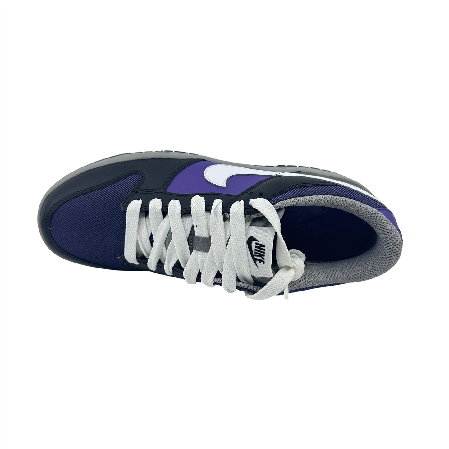 Nike Dunk Low Varsity Purple White Black Mens Size 8 Athletic Sneaker