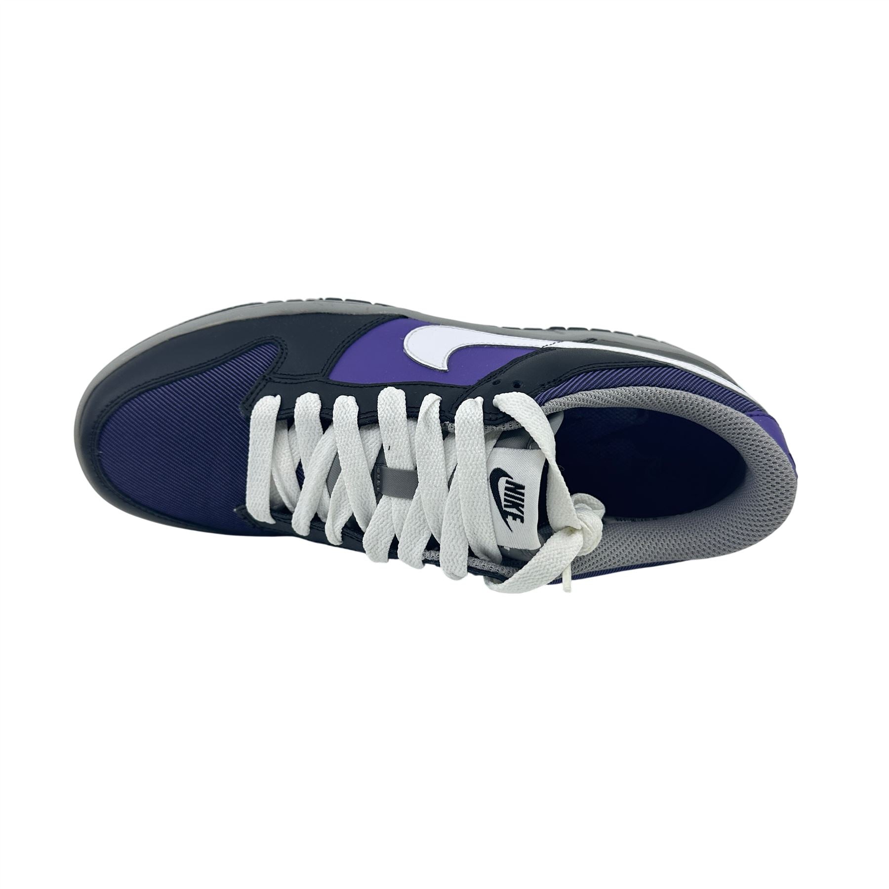 Nike Dunk Low Varsity Purple White Black Mens Size 8 Athletic Sneaker