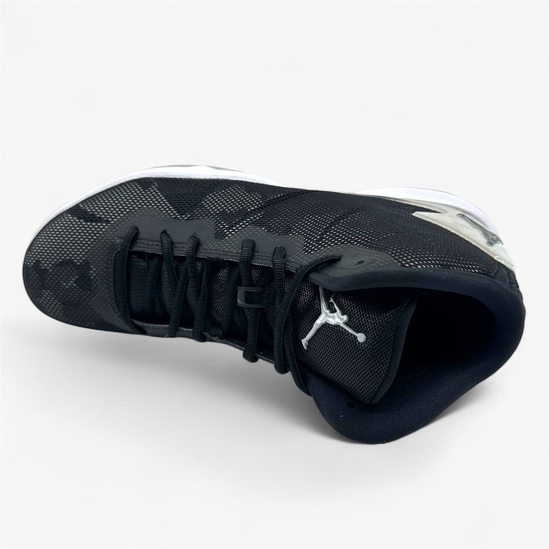 Jordan Super.Fly 4 Black Wolf Grey Infrared 23 Mens Athletic Sneaker