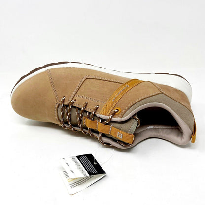 Caterpillar CAT Quest Mod Cuban Sand Brown Mens Leather Casual Sneakers P724150