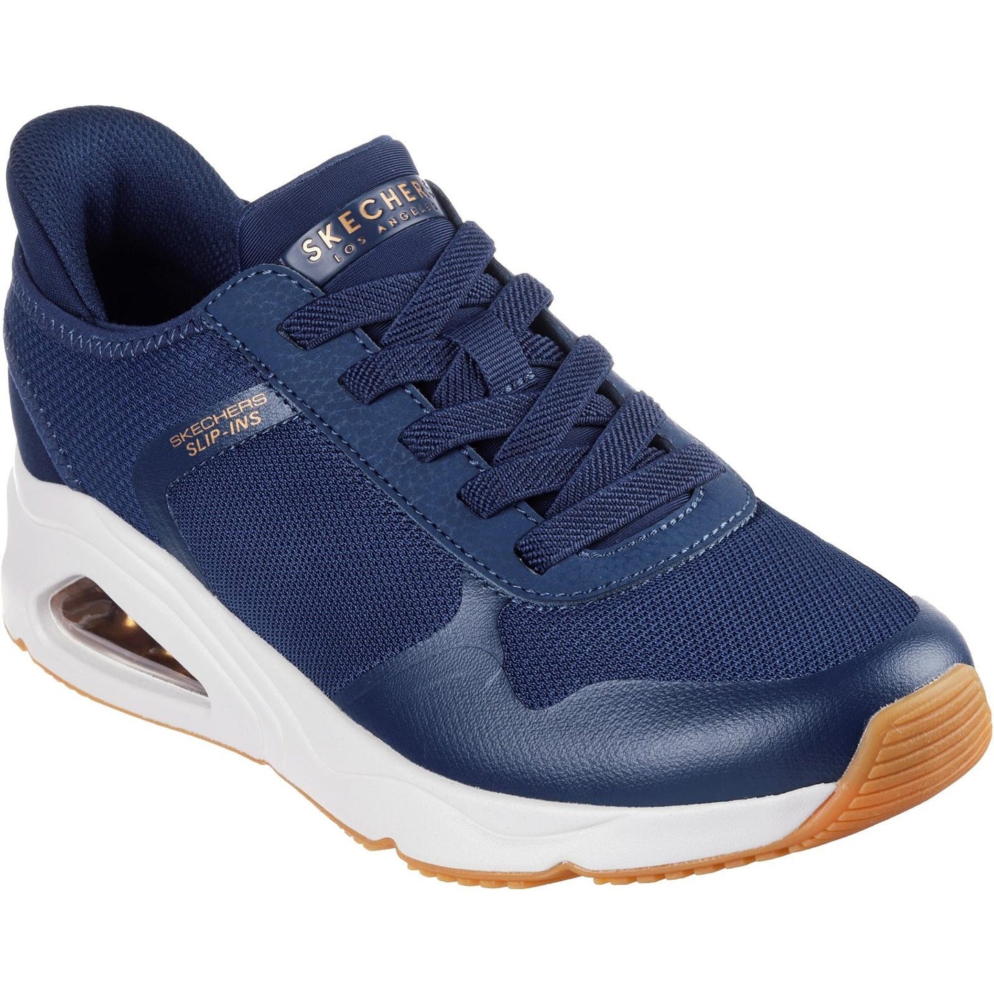 Women's Wide Fit Skechers 177116 Slip-ins Tres Air Uno Easy Steppers Trainers