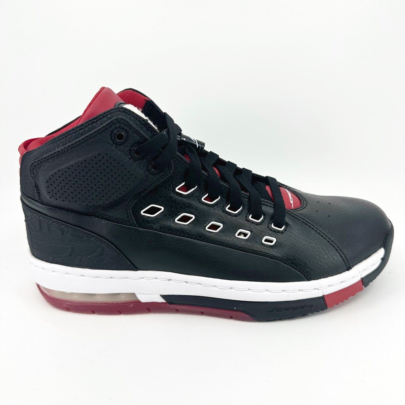 Jordan Ol'School Black White Gym Red Bred Mens Sneakers 317223 011