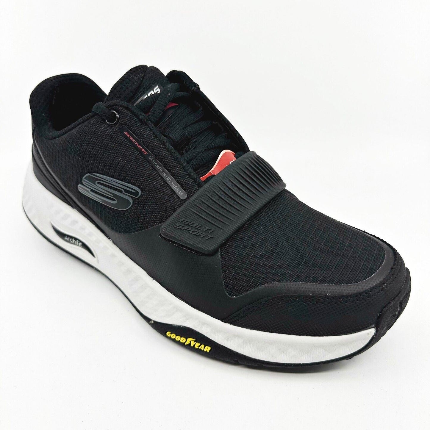 Skechers Arch Fit Multicolor Sport Black Mens Size 8 Athletic Sneakers