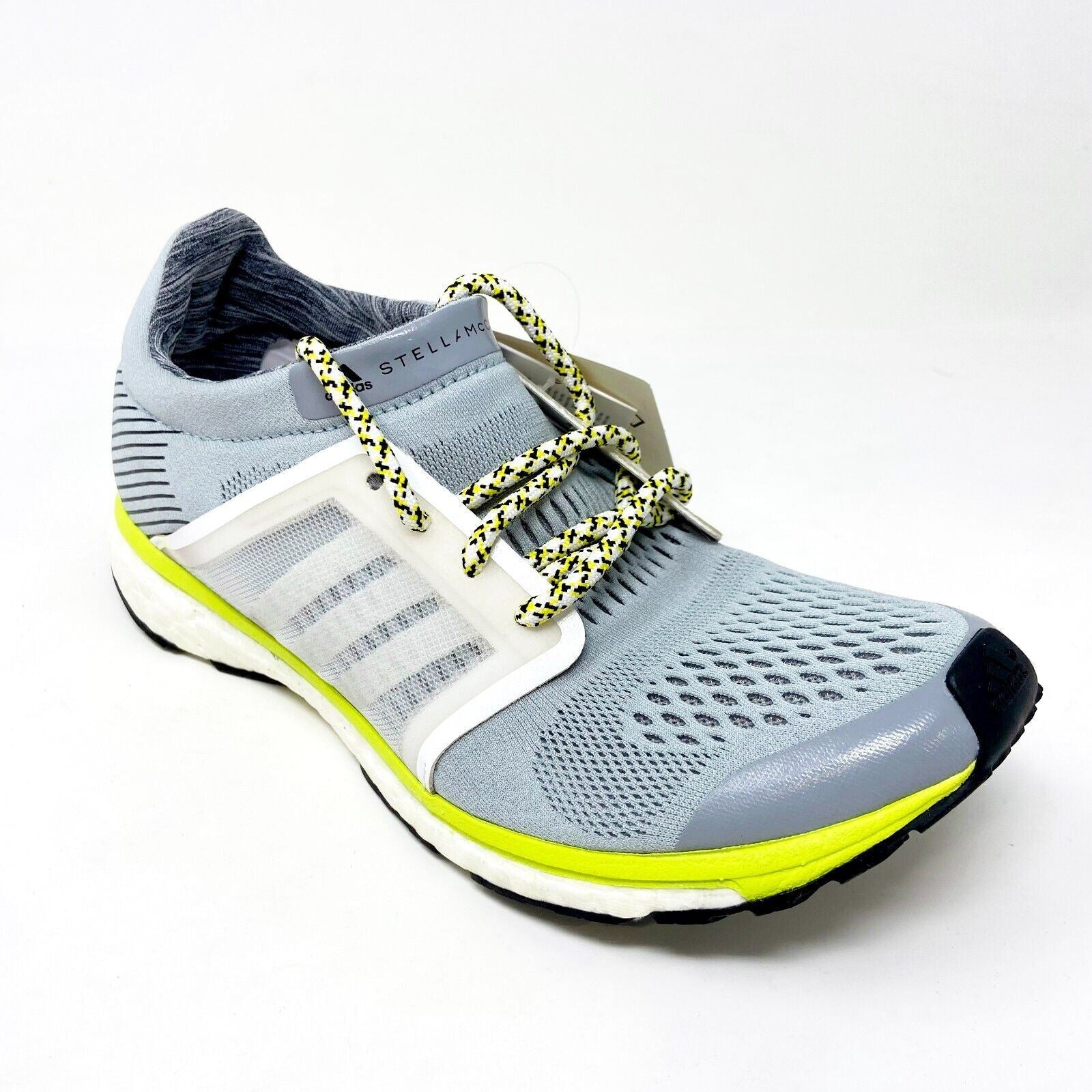 Adidas Stella McCartney Adizero Adios Eggshell Grey Womens Size 5 AC7564