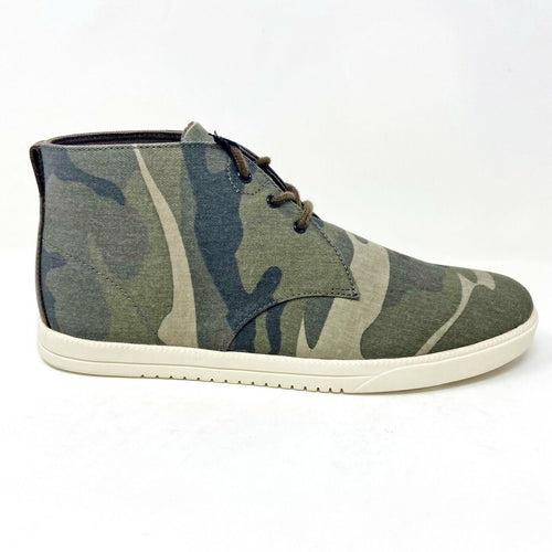 Clae Strayhorn Textile Camo Canvas Mens Size 9 Premium Casual Sneakers