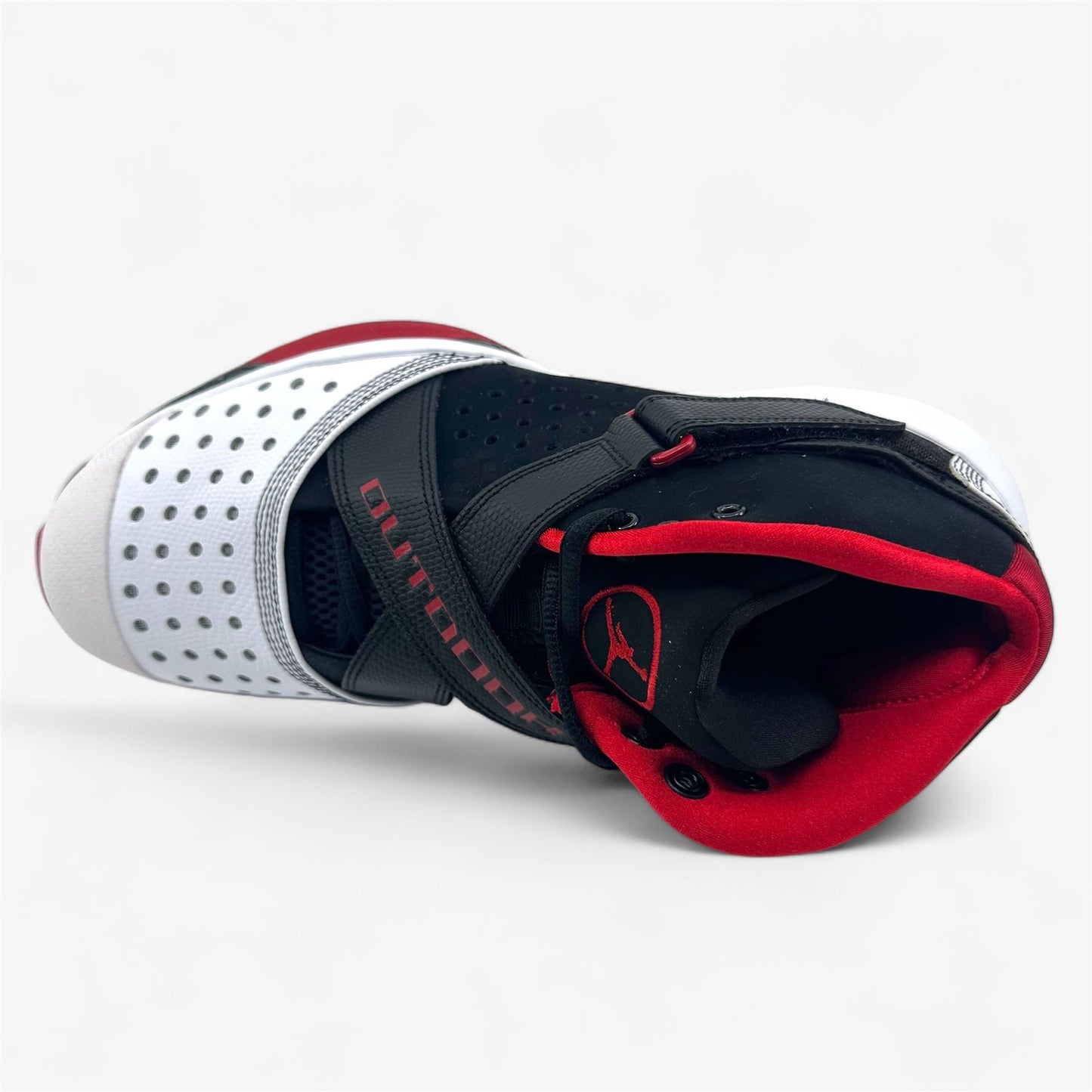 Jordan Air Jordan 2010 Outdoor White Varsity Red Outdoor Mens Athletic Sneaker