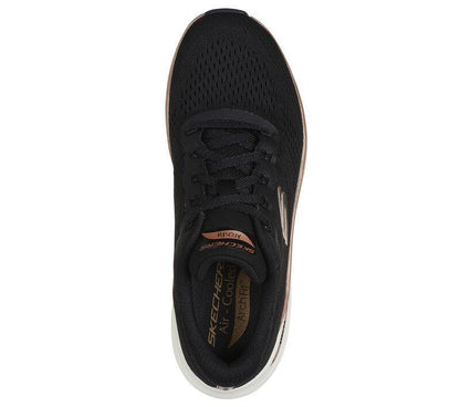 Women's Wide Fit Skechers Arch Fit 150067 2.0 Glow The Distance Trainers