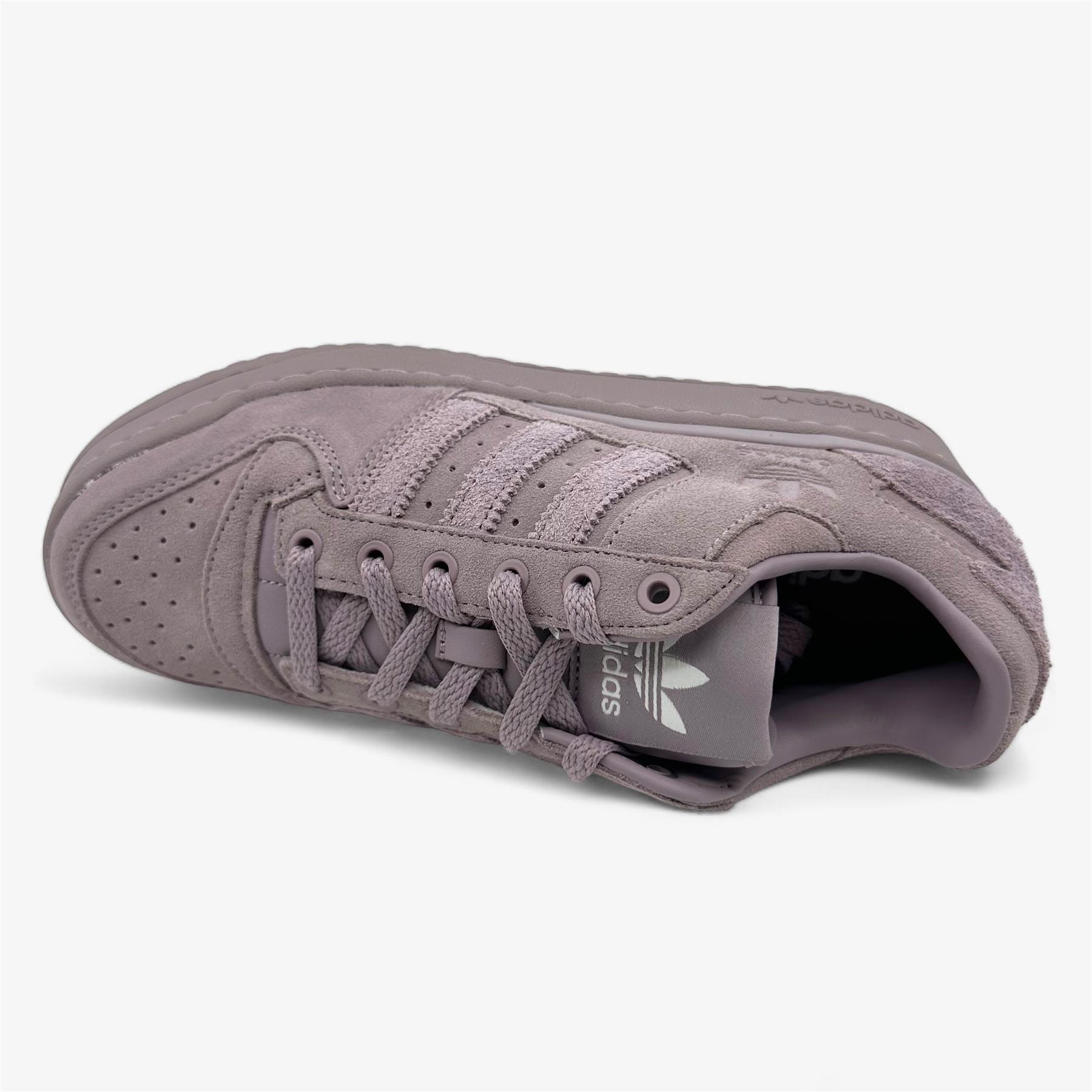 Adidas Foruma Bold Stripes Beloved Fig Womens Athletic Sneaker