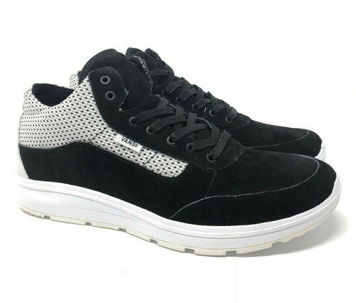 Vans Style 201 Black White UltraCush Sneakers Mens Size 9