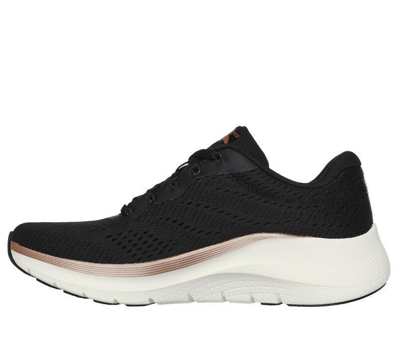 Women's Wide Fit Skechers Arch Fit 150067 2.0 Glow The Distance Trainers
