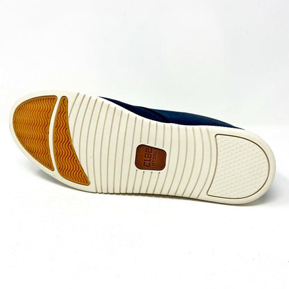 Clae Strayhorn Textile Navy Canvas Mens Premium Casual Shoes