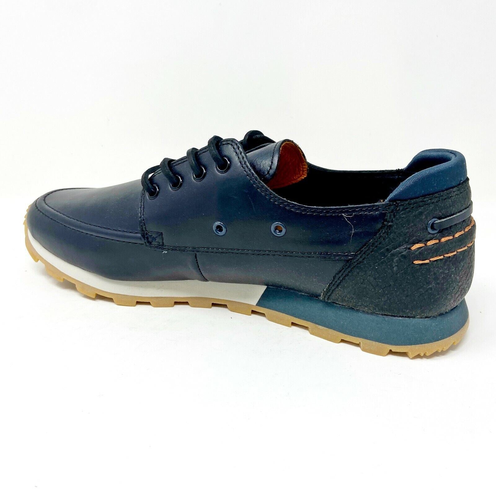 Clae Desmond Black Leather Mens Premium  Casual Sneakers