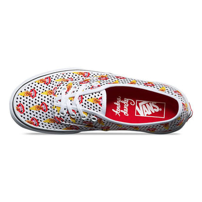 VANS Authentic Kendra Dandy I Scream Ice Cream Polka Dot White Womens Shoes