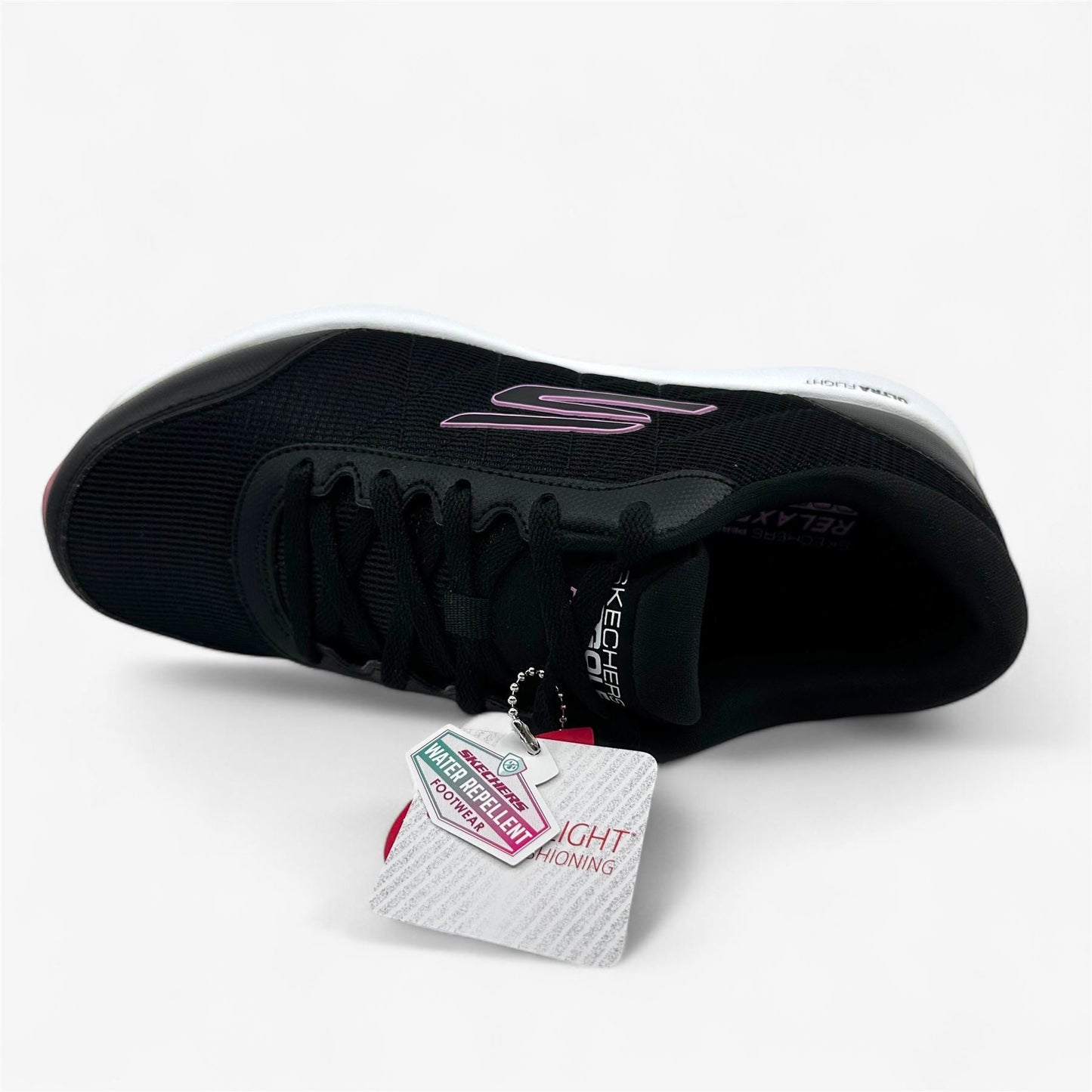 Skechers Go Golf Max Fairway 4 Black Pink Womens Athletic Sneaker