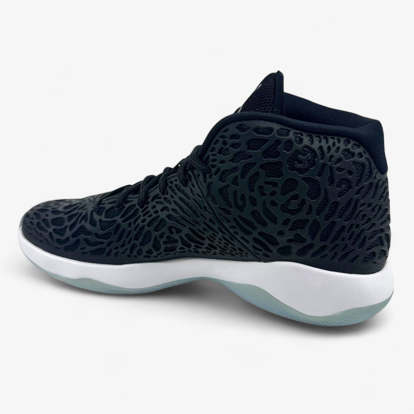 Jordan Ultra.Fly Black Reflect Silver White Mens Athletic Sneaker
