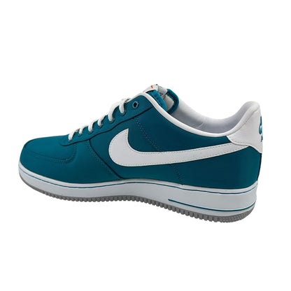 Nike Air Force 1 Tropical Teal Grey Mens Athletic Sneaker