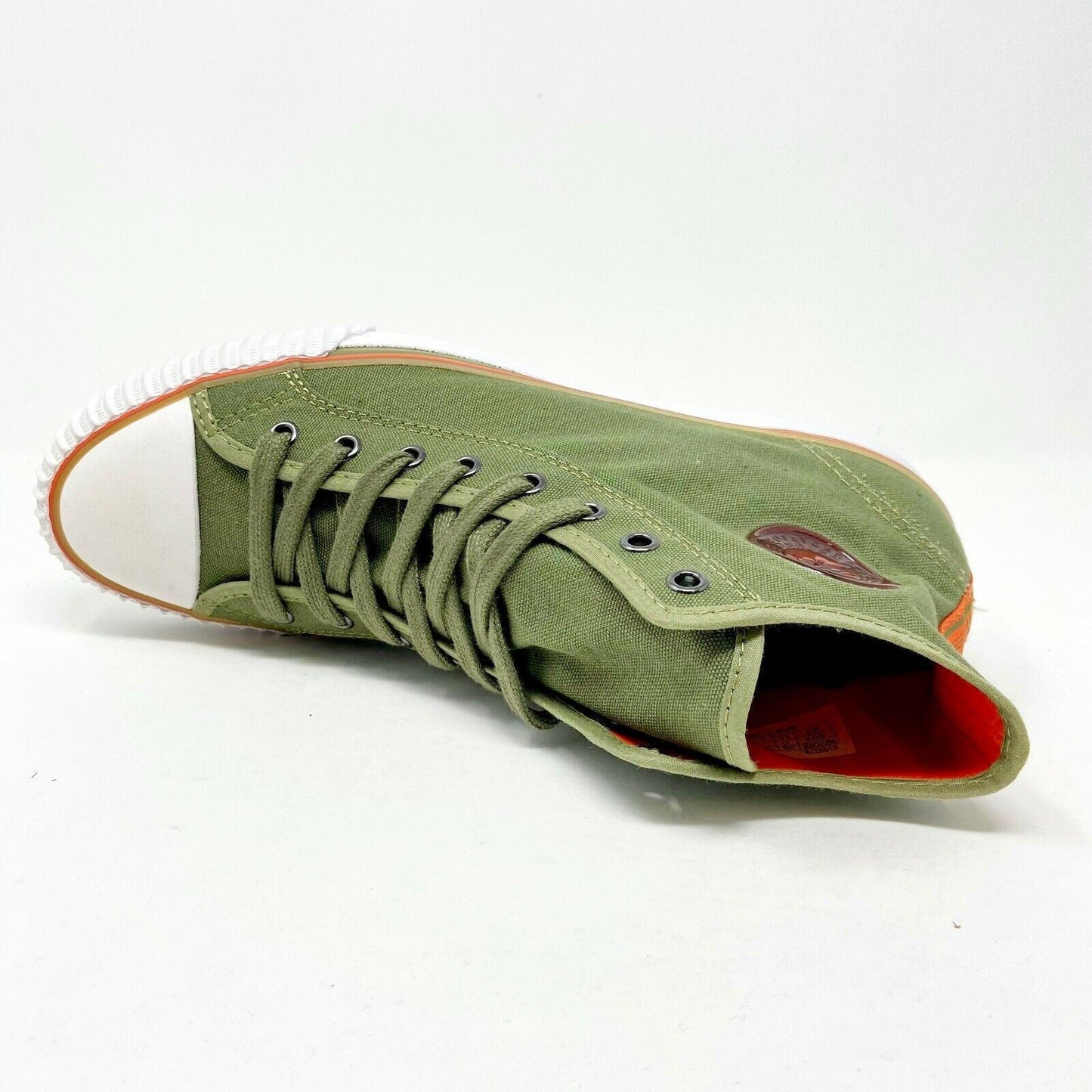 PF Flyers Center Hi Reiss Army Olive Green White Mens Shoes Sneakers PM11CH2B