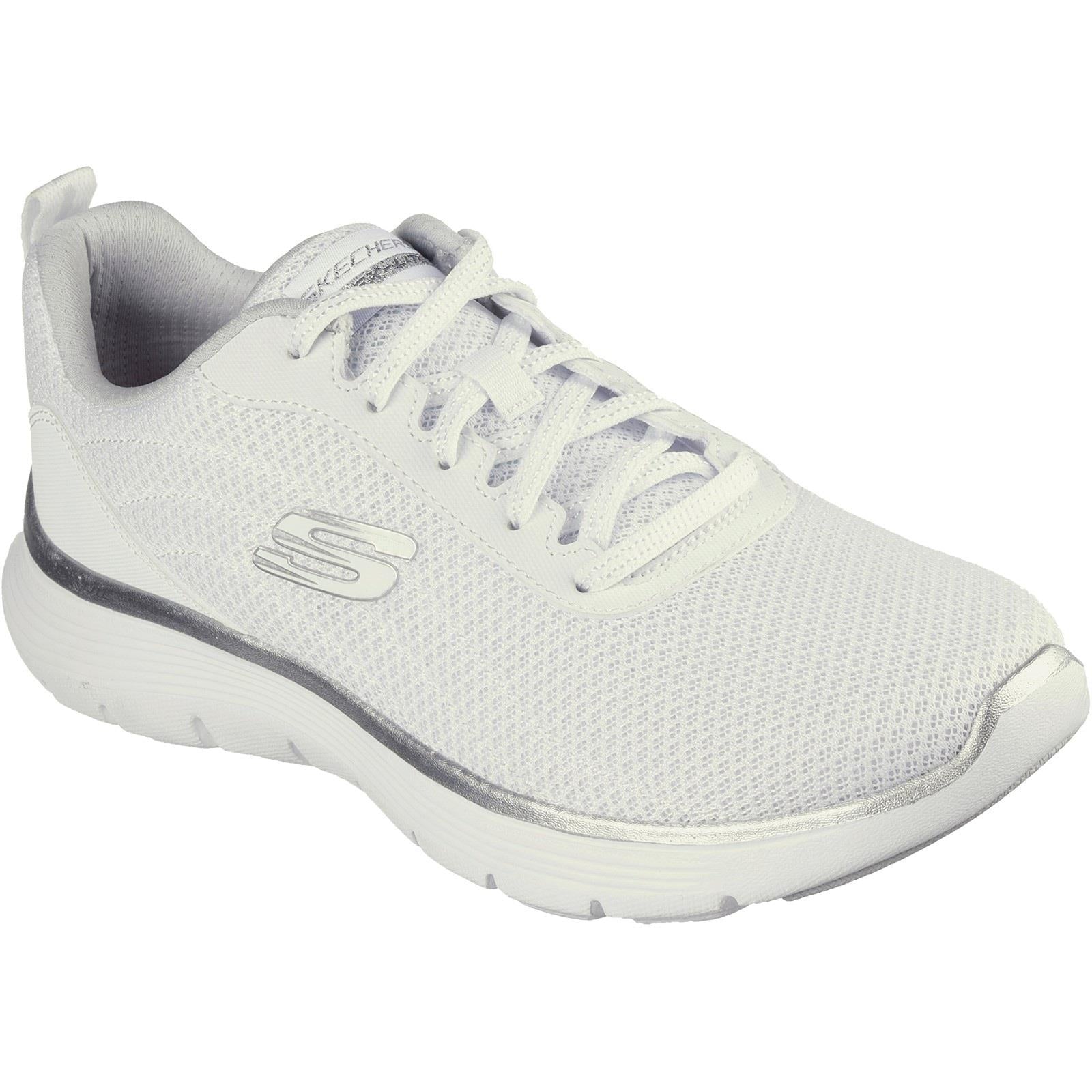 Womens Wide Fit Skechers 150206 Flex Appeal 5.0 Uptake Trainers