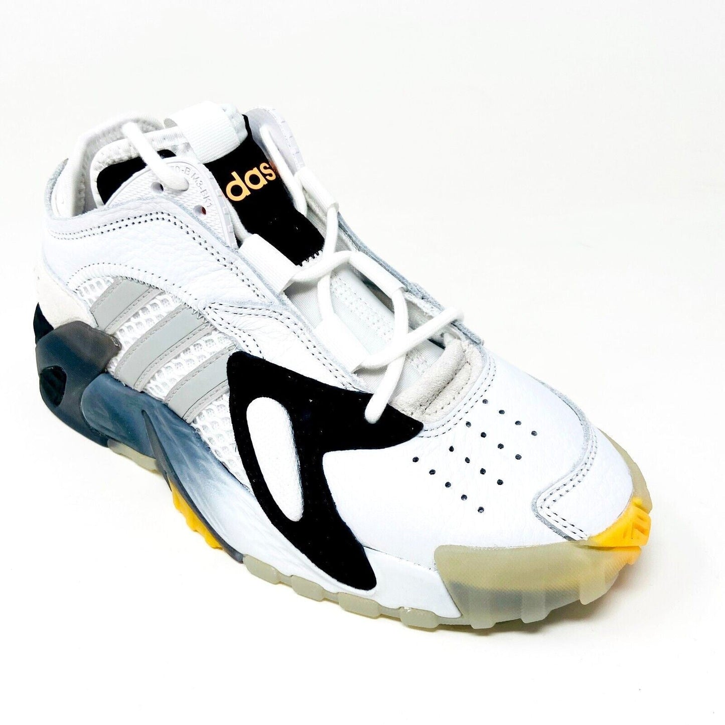 Adidas Originals Streetball White Black Mens Casual Basketball Sneakers EE4960