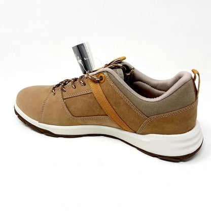 Caterpillar CAT Quest Mod Cuban Sand Brown Mens Leather Casual Sneakers P724150