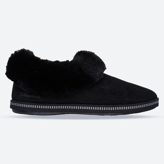 Women's Wide Fit Skechers 169012 Cozy Campfire Winter Nights Slippers