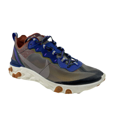 Nike React Element 87 Dusty Peach Atmosphere Grey Mens Athletic Sneaker