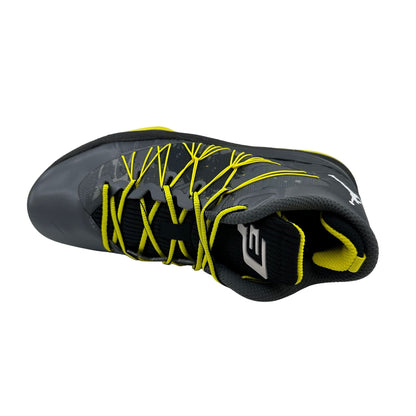 Jordan CP3.VII AE Dark Grey White Black Yellow Mens Athletic Sneaker