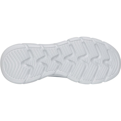 Women's Wide Fit Skechers 117391 Slip-ins Bobs B Flex Hi Linear Force Trainers
