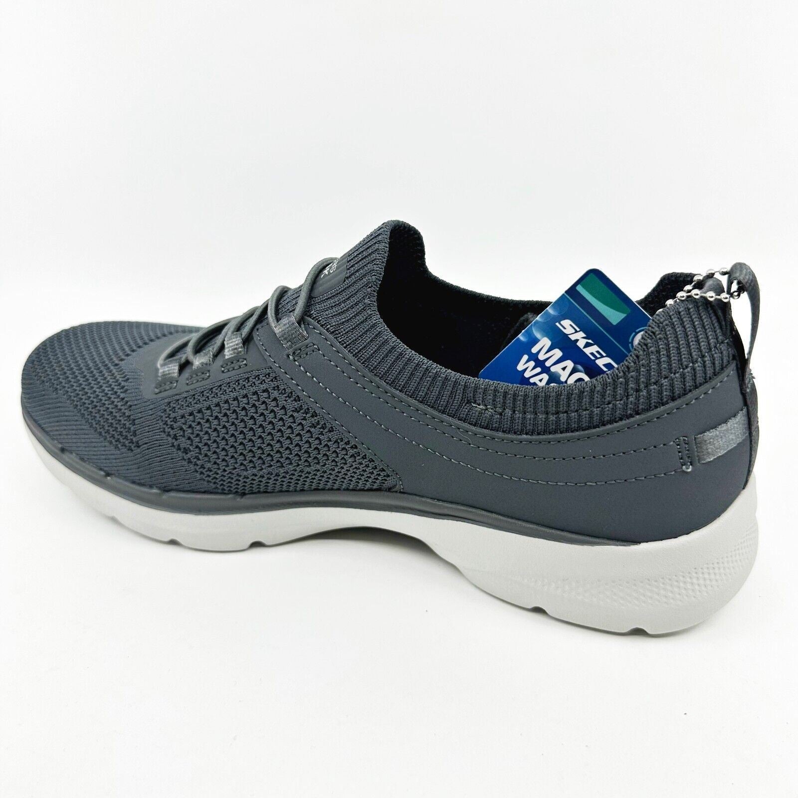 Skechers Go Walk 6 Summer Sparks Charcoal Womens Comfort Shoes