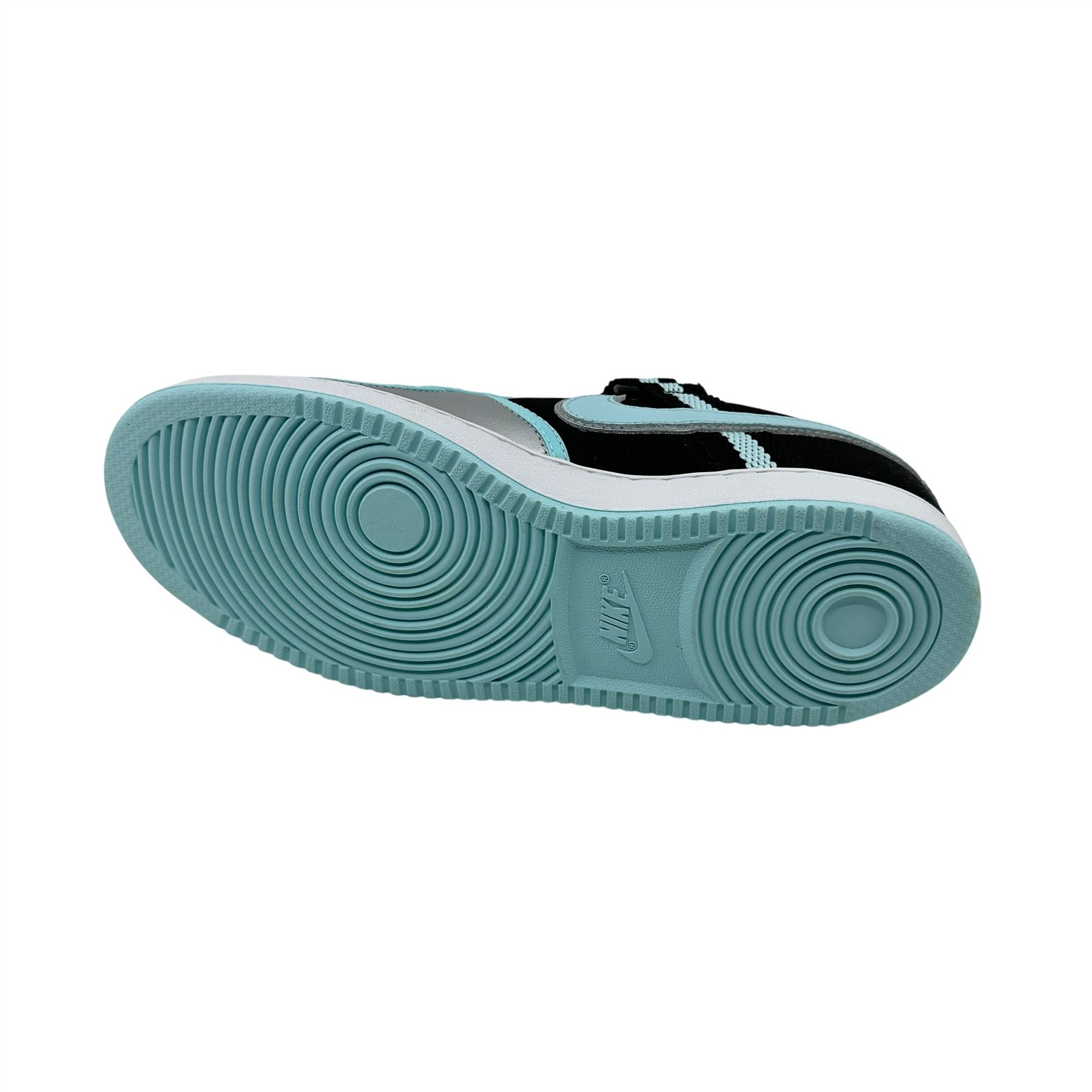 Nike Vandal Low Black Glacier Blue Silver Mens Athletic Sneaker