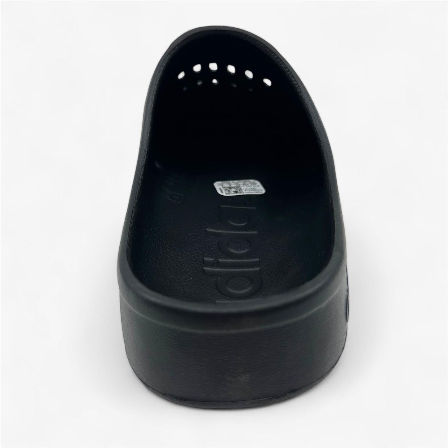 Adidas Adilette Clog Black White Mens Casual Clog