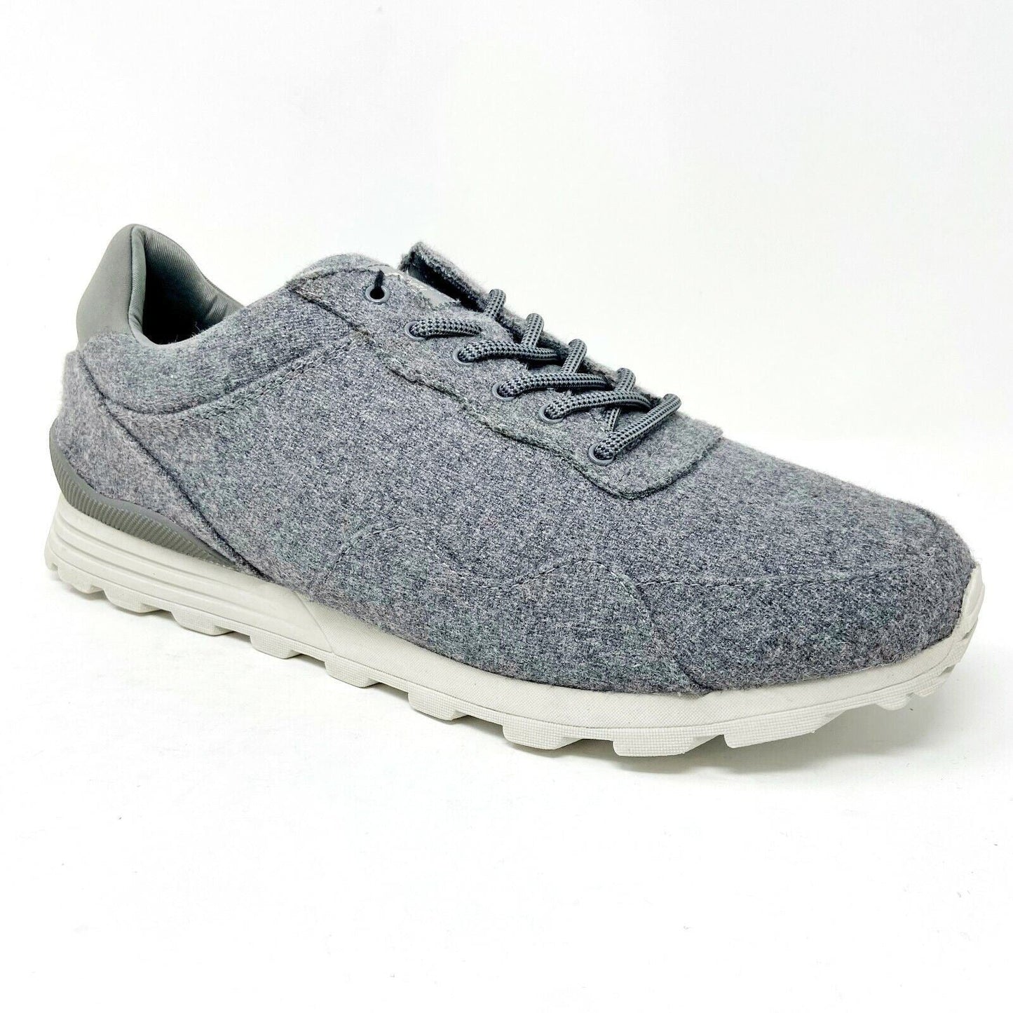 Clae Hoffman Charcoal Wool Mens Size 10 Premium Casual Sneakers
