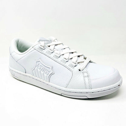 K-Swiss Dolton Triple White Mens Casual Shoes Sneakers 02121101