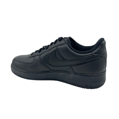 Nike Air Force 1 Triple Black Womens Athletic Vintage Sneaker