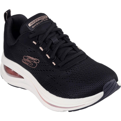 Women's Wide Fit Skechers 150074 Skech Air Meta Trainers