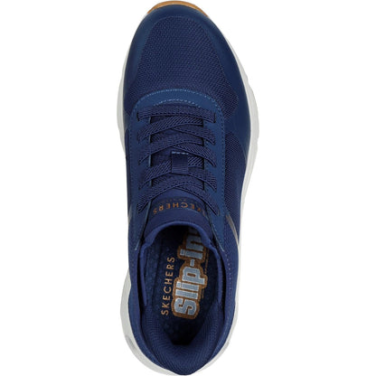 Women's Wide Fit Skechers 177116 Slip-ins Tres Air Uno Easy Steppers Trainers