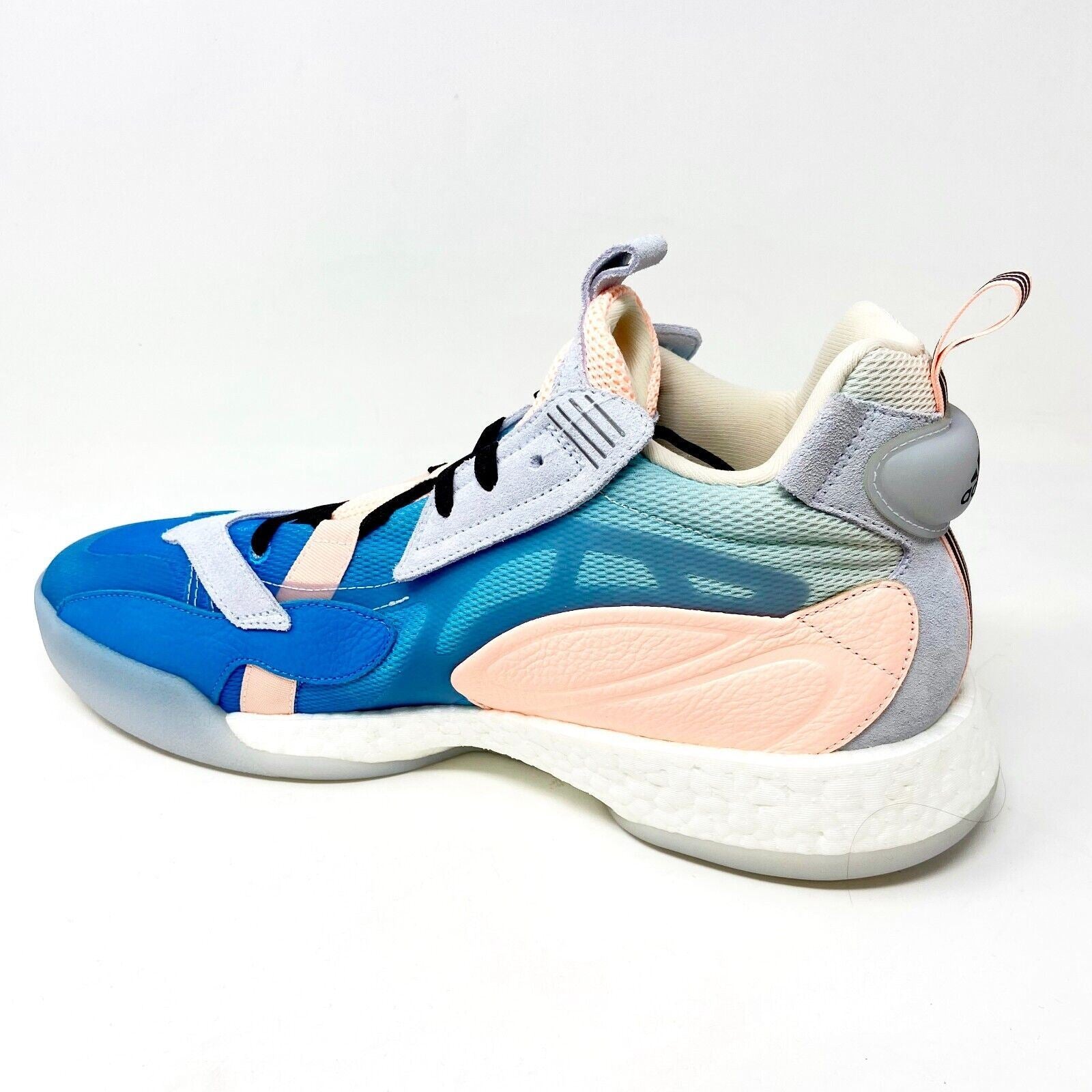 Adidas Kaizam ZoneBoost Aero Blue Clear Orange Mens Size 13 Basketball EG5887
