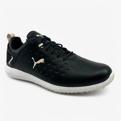 PUMA Ignite Blaze Pro Black Rosewater Womens Waterproof Golf Shoes