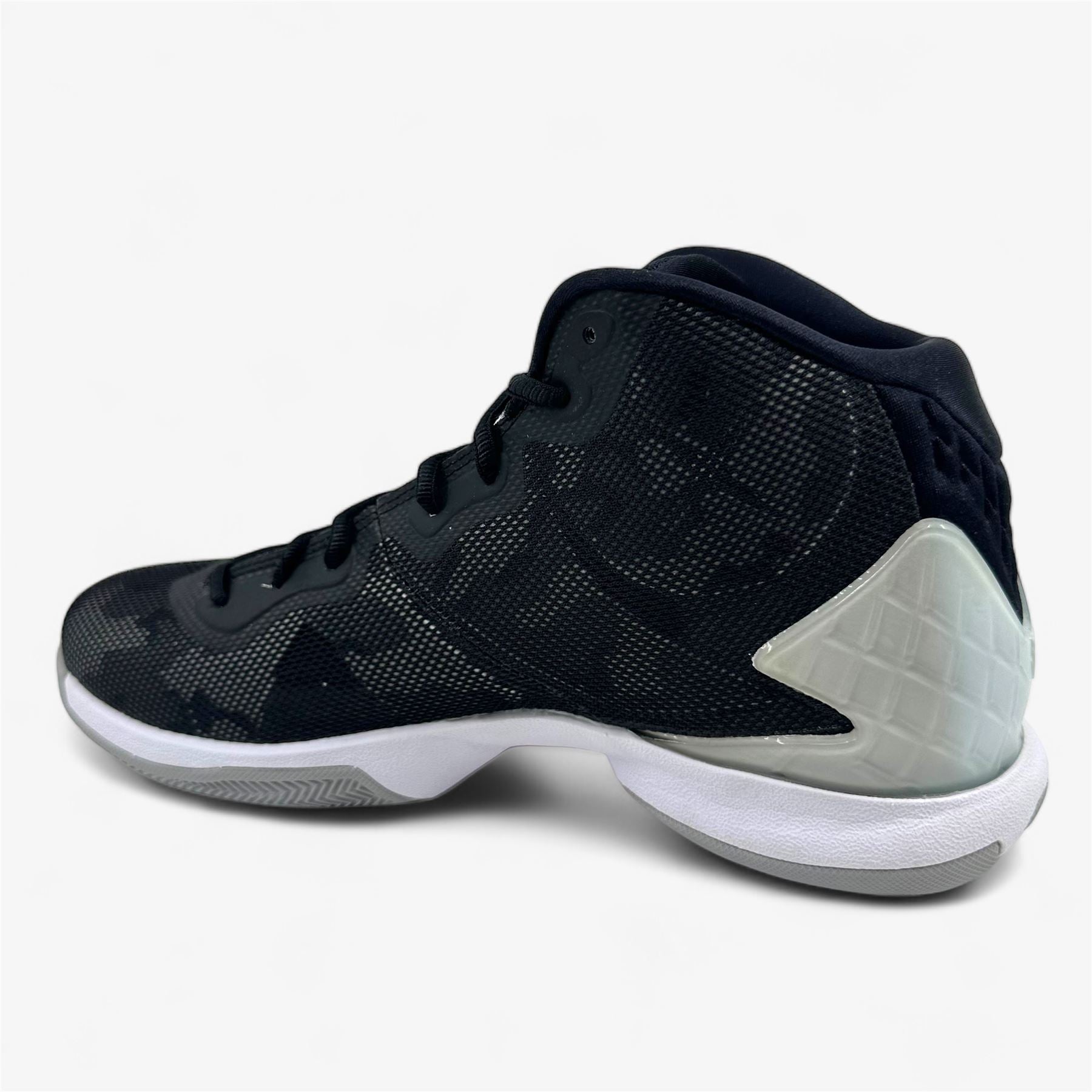 Jordan Super.Fly 4 Black Wolf Grey Infrared 23 Mens Athletic Sneaker