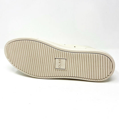Clae Bradley Mid Light Khaki Mens Premium Sneakers