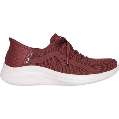 Women's Wide Fit Skechers Slip-ins 149710 Ultra Flex Brilliant Path Trainers