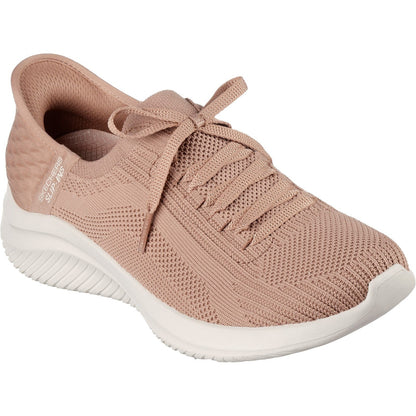 Women's Wide Fit Skechers Slip-ins 149710 Ultra Flex Brilliant Path Trainers