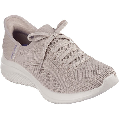 Women's Wide Fit Skechers Slip-ins 149710 Ultra Flex Brilliant Path Trainers