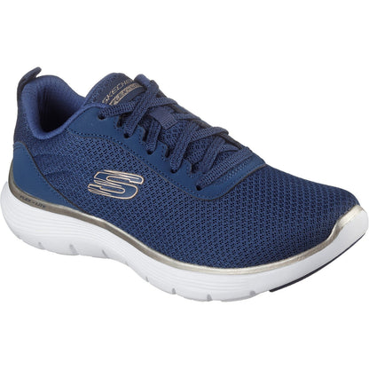 Womens Wide Fit Skechers 150206 Flex Appeal 5.0 Uptake Trainers