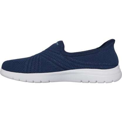 Women's Wide Fit Skechers 138100 Slip-ins On The Go Flex Excellency Shoes