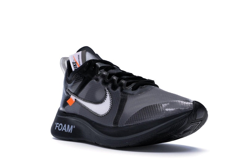 Nike Zoom Fly Off-White Black Silver